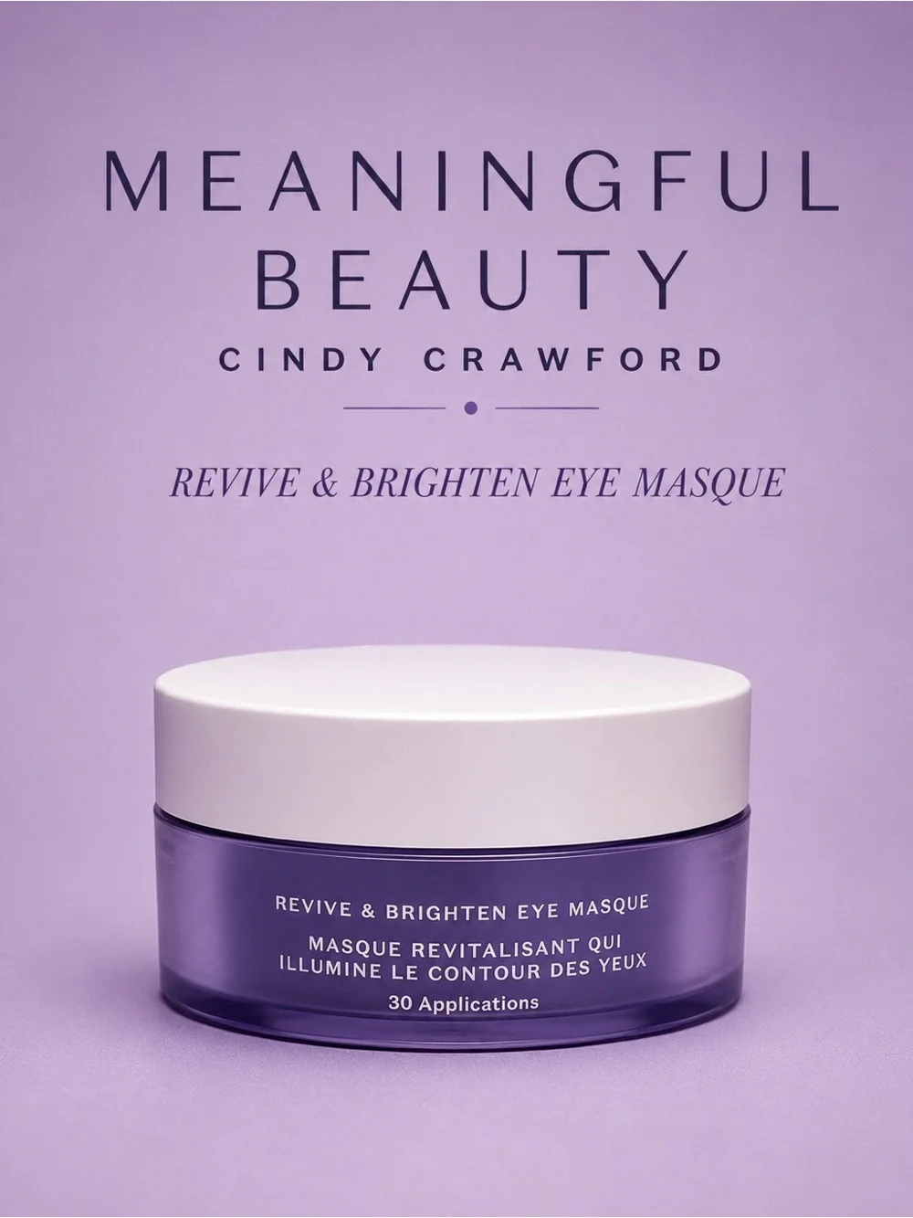 Meaningful Beauty Cindy Crawford Revive & Brighten Eye Masque
